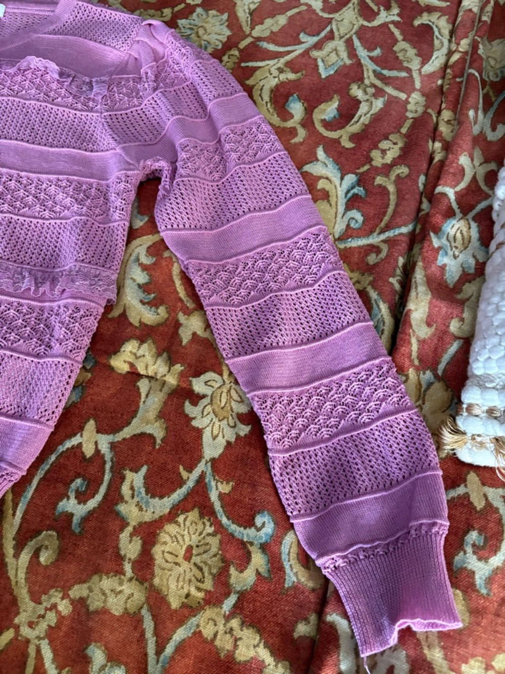 Heartloom Aubrey Pink Knit Cardigan 🩷 - Picture 9 of 12